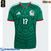 Fotballdrakt Herre Mexico Orbelin Pineda #17 Hjemmedrakt VM 2026 Kortermet